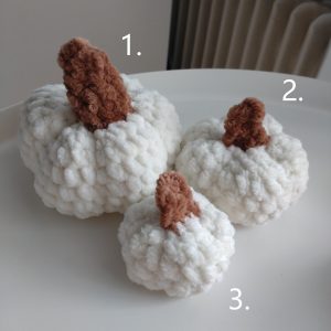 Courge n°3 blanche mini