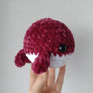 Baleine rose