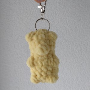 Porte-clés Gummy Bear jaune
