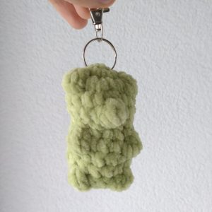 Porte-clés Gummy Bear vert