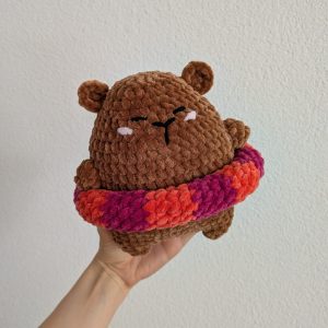 Capybara bouée