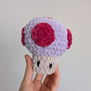Champignon Mario violet