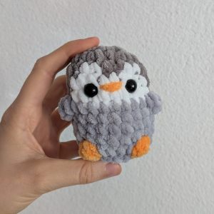 Petit pingouin gris